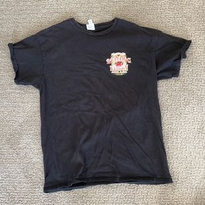 Large Red Dog Saloon Tee